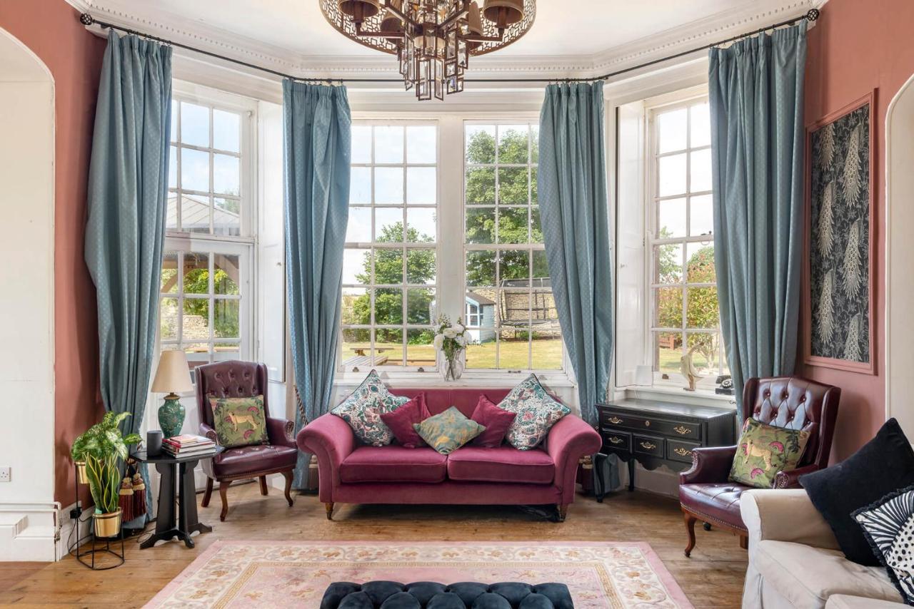 Cotswold Manor House - Country House Retreat With Hot Tub, Ideal For Large Groups Petty France Exteriör bild